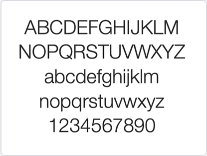 Helvetica Neue Font
