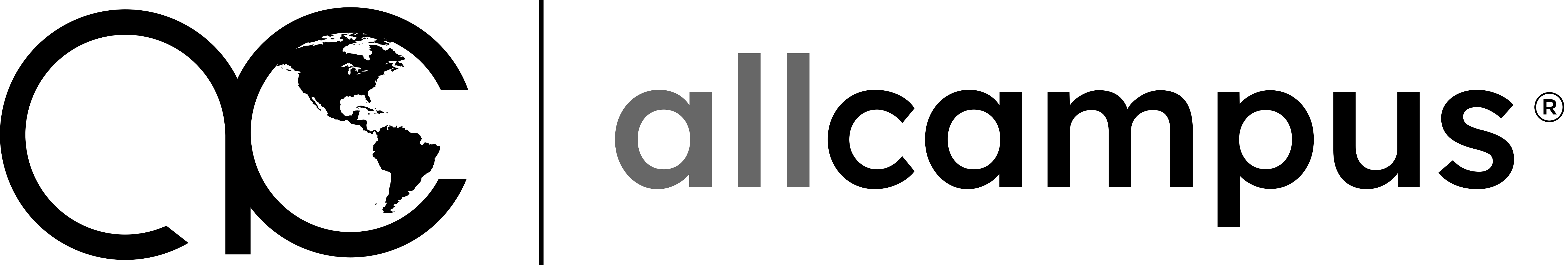 AllCampus Secondary Logo - Grayscale
